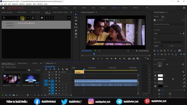 🔥வீடியோவில் Subtitle உருவாக்குவது எப்படி? Adobe Premiere Pro Video Editing Tutorial In Tamil #61