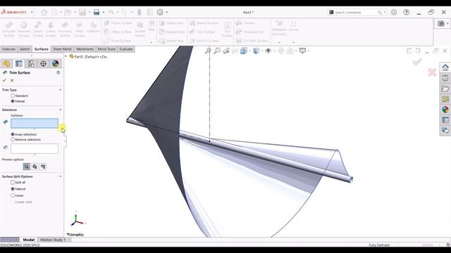 ✅Spiral wind turbine design in Solidworks | Solidworks surface tutorial смотреть онлайн