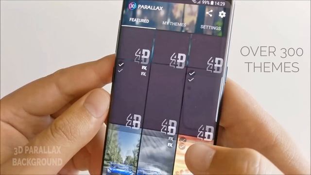 3D Parallax Background смотреть онлайн