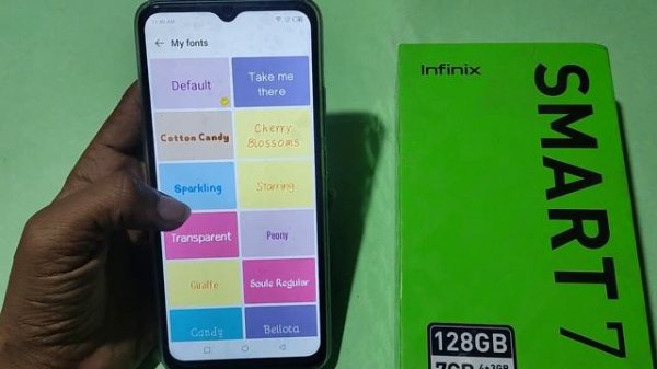 How to change font style, Infinix Smart 7 HD font style change kaise karen