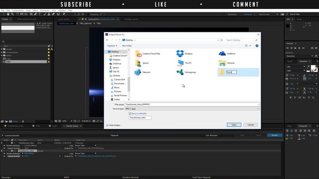 How to Render as an Image Sequence in After Effects - TUTORIAL смотреть онлайн