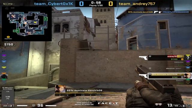 ИГРАЕМ С ПАЦЫКАМИ ММ ВСЁ ПО КАЙФУ | CSGO смотреть онлайн