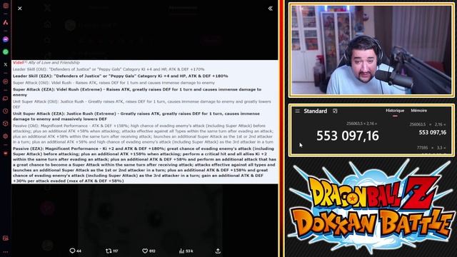 LE CONTENU AVEC MIGATTE TEC ! ÇA FAISAIT LONGTEMPS 😓 ANALYSE VIDEL PUI ZTUR ! | DBZ DOKKAN BATTLE