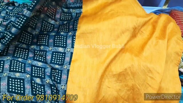 Latest Pure Chiffon Georgget Organza Silk Saree|Katran Market Mangolpuri| राजस्थानी घारचोला साड़ी смотреть онлайн