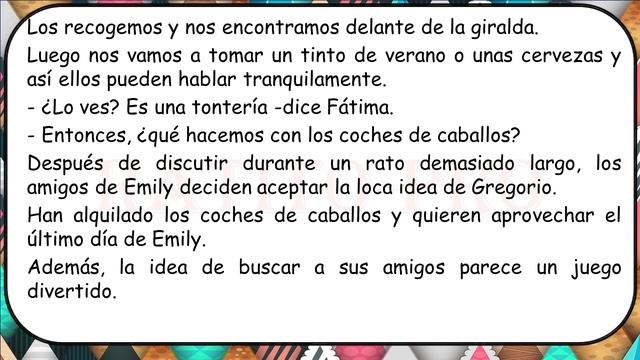 Historias Para Aprender ESPAÑOL