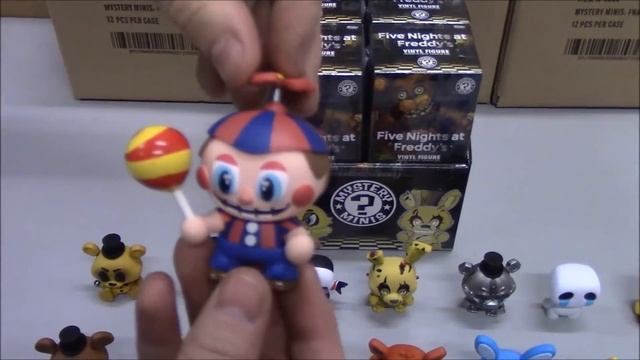 Funko Mystery Mini's - FIVE NIGHTS AT FREDDY'S - (All 12 Vinyl Figures) - BBToyStore.com смотреть онлайн
