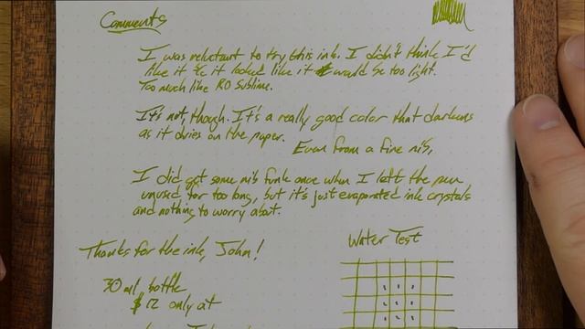 Blackstone Fountain Pen Ink x Lemur Ink's Lemur Lime! смотреть онлайн