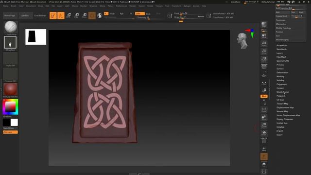 ZBrush Stone Sculpt and Export смотреть онлайн