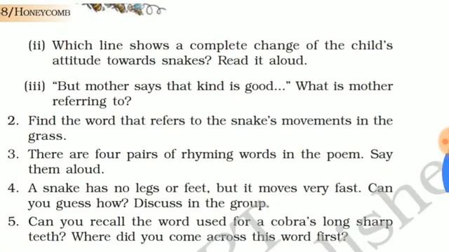 Garden Snake - Poem (class 7 cbse) смотреть онлайн
