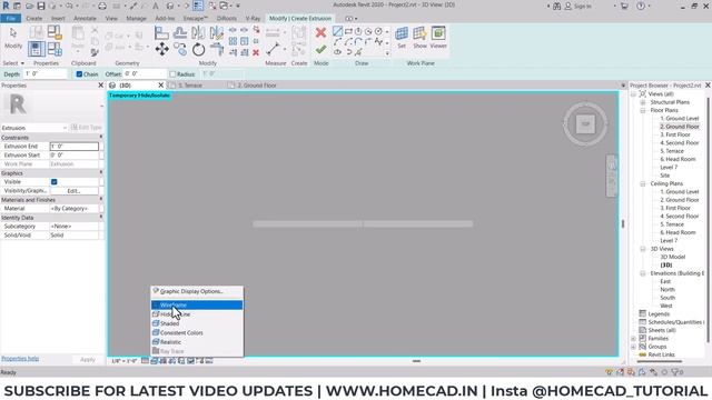 MAIN GATE DESIGN IN REVIT ARCHITECTURE | REVIT TUTORIAL смотреть онлайн