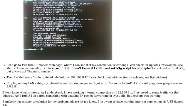 Raspberry Pi: 4g dongle internet connection problem? (2 Solutions!!) смотреть онлайн