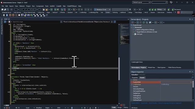 TCP Desktop Streaming With Delphi смотреть онлайн