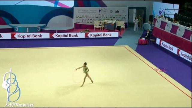 Rita Araújo - POR - Arco (Hoop) - Junior - European Championship Holon 2016 смотреть онлайн
