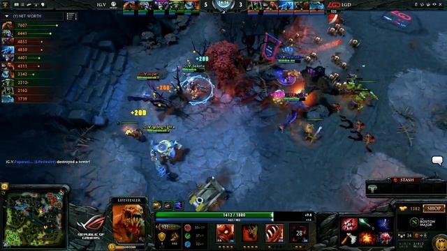 LGD vs IG.Vitality, Game 1, Boston Major CN Qualifiers смотреть онлайн