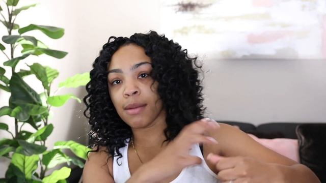 HOW TO: EASY PROTECTIVE STYLE | TOYOTRESS DEEP WAVE HAIR 12" смотреть онлайн