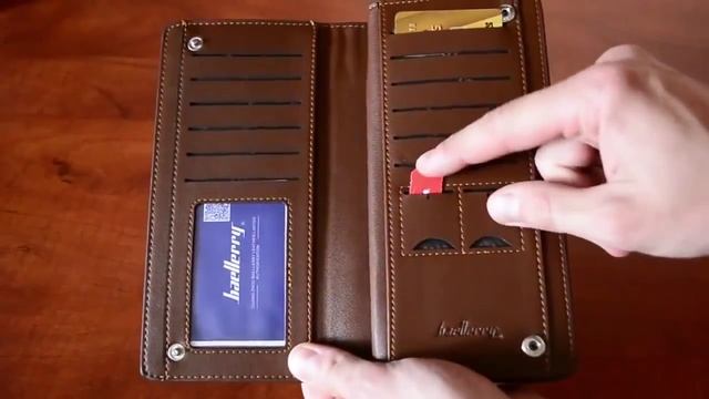 Мужской клатч-портмоне Baellerry смотреть онлайн
