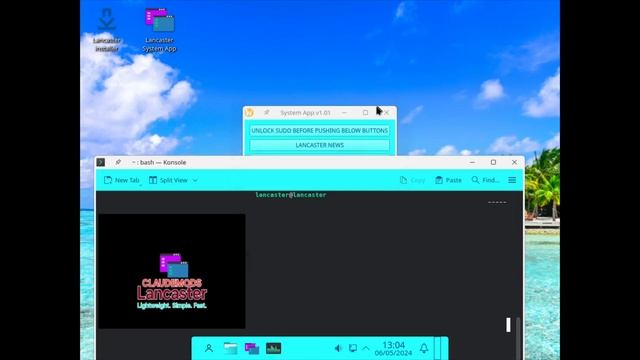 New Lancaster Kde Neon Based On Plasma 6 смотреть онлайн
