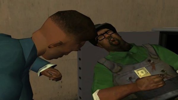 GTA SA End of the Line Cutscene Weapons Fix