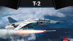 СМЕРТОНОСНАЯ ГРАЦИЯ | Mitsubishi T-2 в War thunder (crewgtw, крюга, игра, танки)