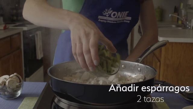 Pasta Con Pollo, Brócoli Y Espárragos Video De Receta | Proyecto ONIE