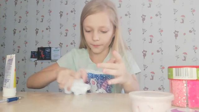 Разгущаем слайм из клея ПВА луч смотреть онлайн