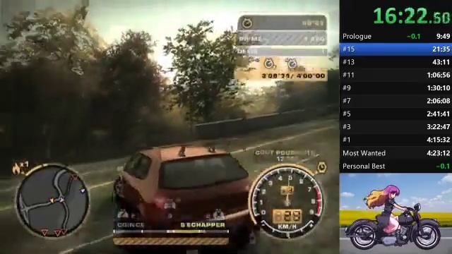 Need For Speed: Most Wanted Speedrun Part 1