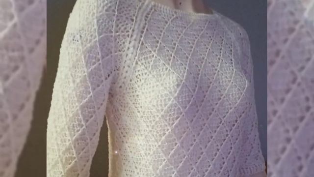 #UNCINETTO maglia con rombi in rilievo смотреть онлайн
