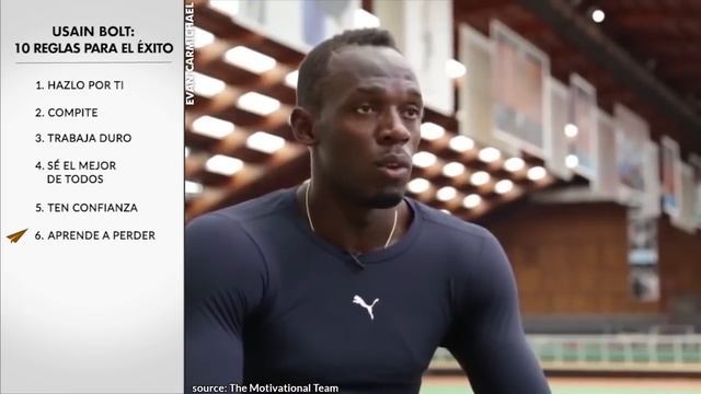 Las 10 Reglas Para el Éxito de Usain Bolt (Doblaje) смотреть онлайн