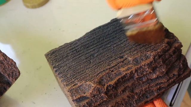DIY - Kolam Ikan Minimalis Bentuk Fosil Kayu dari Hebel Bekas (Wood Fossil Model) – Hebel Chisel Ar смотреть онлайн