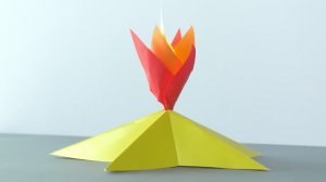 Вечный огонь из бумаги без клея на День Победы в школу и детский сад! Поделки к 9 мая своими руками!