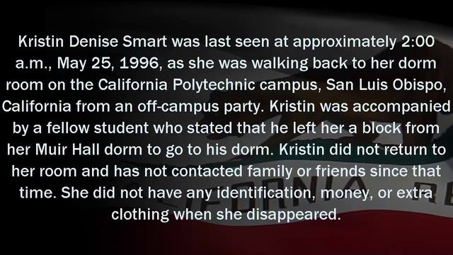 FBI Missing person(s) list California смотреть онлайн