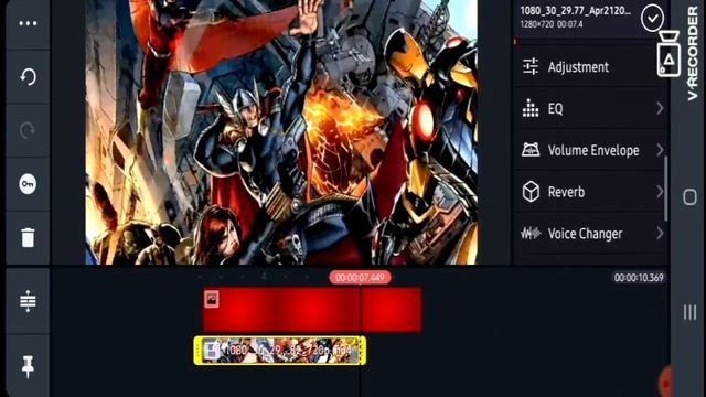 How to make a marvel intro in kinemaster tutorial смотреть онлайн