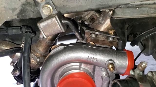 REAR MOUNT TURBO SATURN-TURBO IS ON AND RUNNING! смотреть онлайн