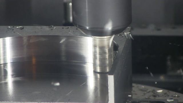 SolidCAM Imachining работа фрезой со сменными пластинами