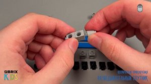 Собираем разведывательный спутник из конструктора QBRIX KIDS - детские конструкторы с видео