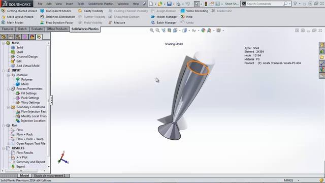 SOLIDWORKS Plastics Professional – Introduction смотреть онлайн