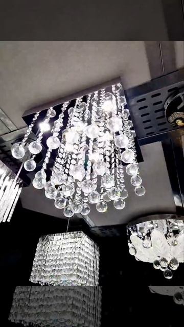 Lustre Plafon Cristal 1566/300 Lustre plafon cristal quadrado 1566/300 30x30cm смотреть онлайн