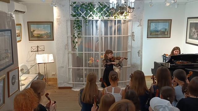 Зейц Ф. : Концерт для скрипки соль мажор 1 часть смотреть онлайн