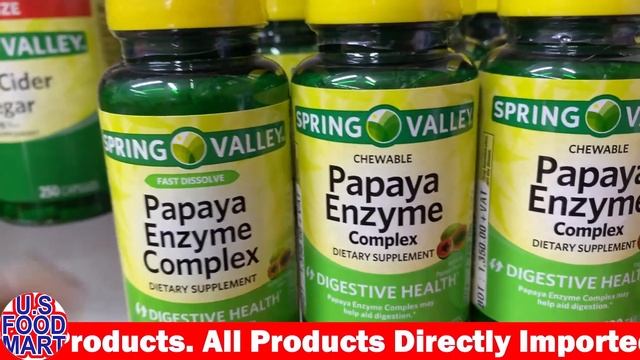 Spring Valley - Papaya Enzyme Complex Dietary Supplements || US Food Mart Ltd BD смотреть онлайн