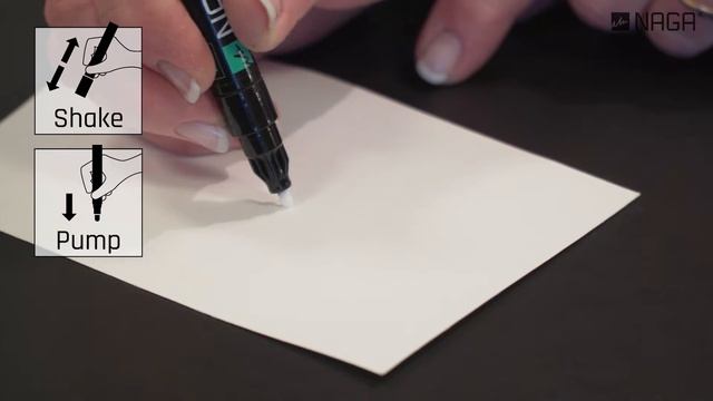 How to use a NAGA chalk marker смотреть онлайн