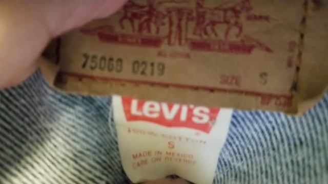 Introduce Levi's Vintage 1970s Denim Jacket (White Tag!!!) смотреть онлайн