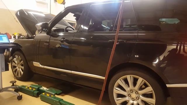 2016 Range Rover hydraulic system self test смотреть онлайн