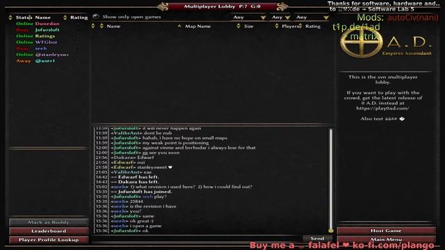 A25 early access - Jofursloft vs see - Revision 25844 - mods: autoCiv смотреть онлайн