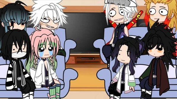 💗🍡-Реакции Хашира На рандом тик ток💗🍡