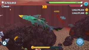 Hungry Shark Evolution - Luminite Shark New Skin Unlocked - All 25 Sharks Unlocked Gameplay