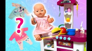 ДЕНЬ С БЕБИ БОНОМ /Милана как мама/ Новая одежда для беби бона  #какмама #куклыипупсики