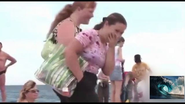 Пляжные приколы. Смешное видео