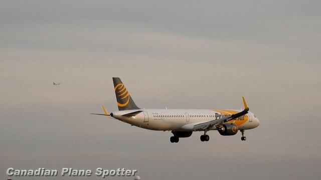 Primera Air A321neo Landing at Toronto Pearson Airport (YYZ) смотреть онлайн