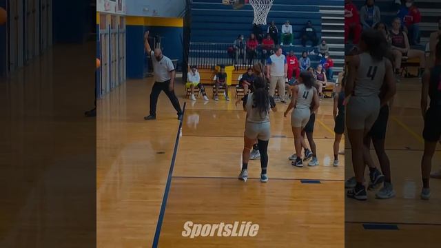 Rhema Pegues #32 5'9 SG of Olive Branch Lady Quistors Highlights of OB(66) vs Bartlett(55) смотреть онлайн