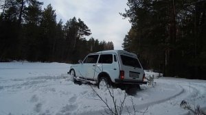 Off road NIVA ВАЗ 21218 Фора! Для затравочки